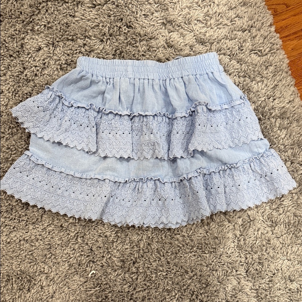 Ocean Drive Ruffle Mini Skirt - Picture 2 of 3